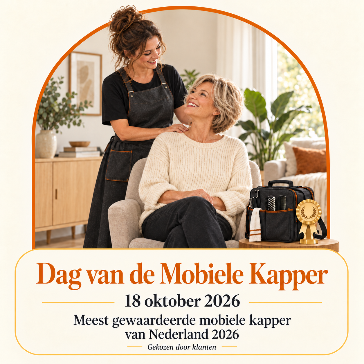 Dag van de Mobiele Kapper — 18 oktober 2026